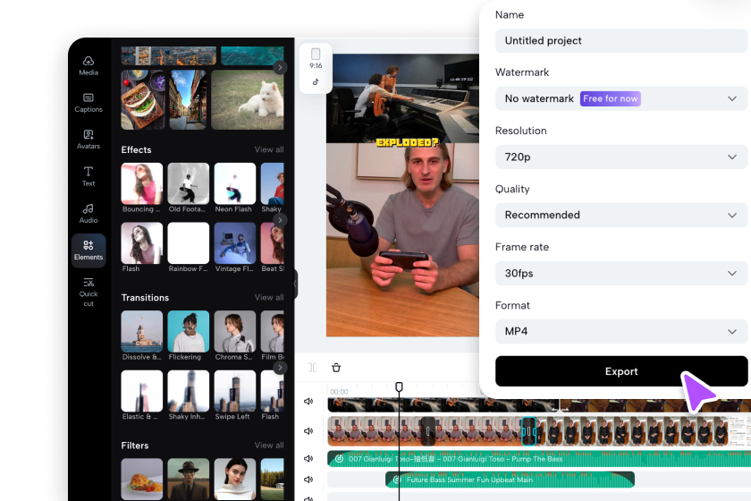 Düzenleyin, dışa aktarın ve yayınlayın